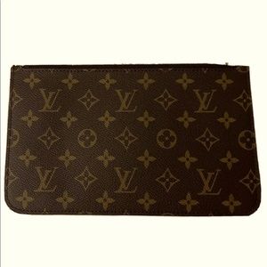 NWT LOUIS VUITTON NEVERFULL MM POCHETTE